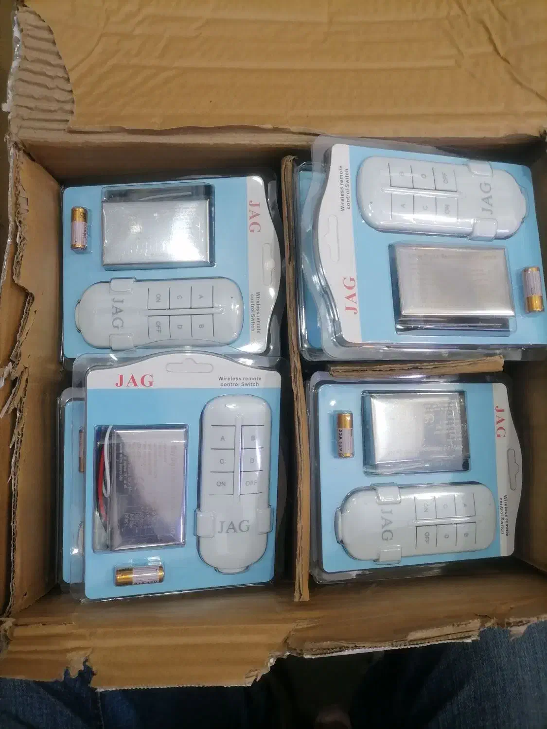 ریموت 4 کانال روشنایی (لوستری)|لامپ و چراغ|کرج, شاهینویلا|دیوار