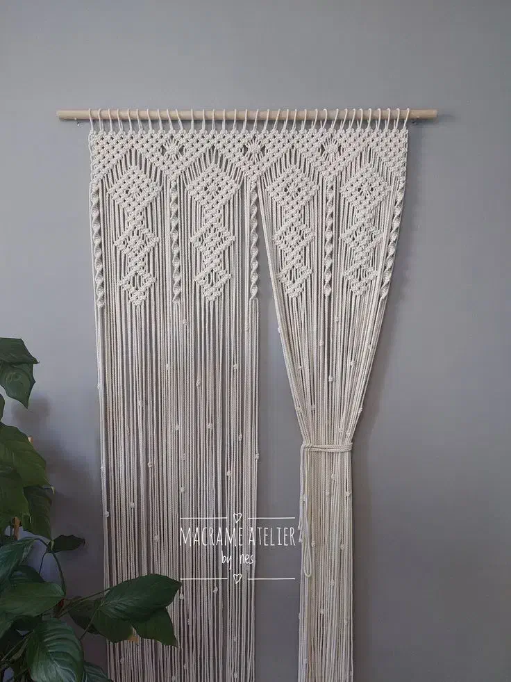 مکرومه|صنایع دستی و سایر لوازم تزئینی|مسجد سلیمان, |دیوار