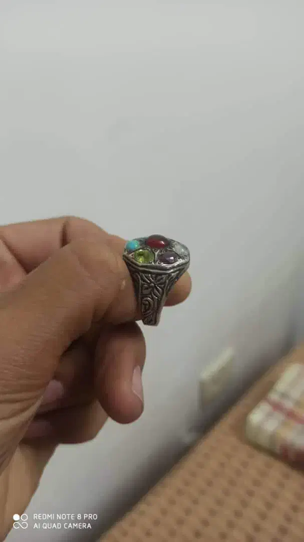 فروش انگشتر نقره قدیمی|جواهرات|کاشان, گبرها|دیوار