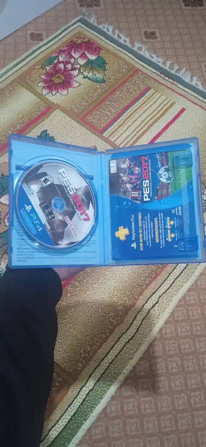 بازی pes 17 برای کنسول ps4|کنسول، بازی ویدئویی و آنلاین|رشت, منظریه|دیوار