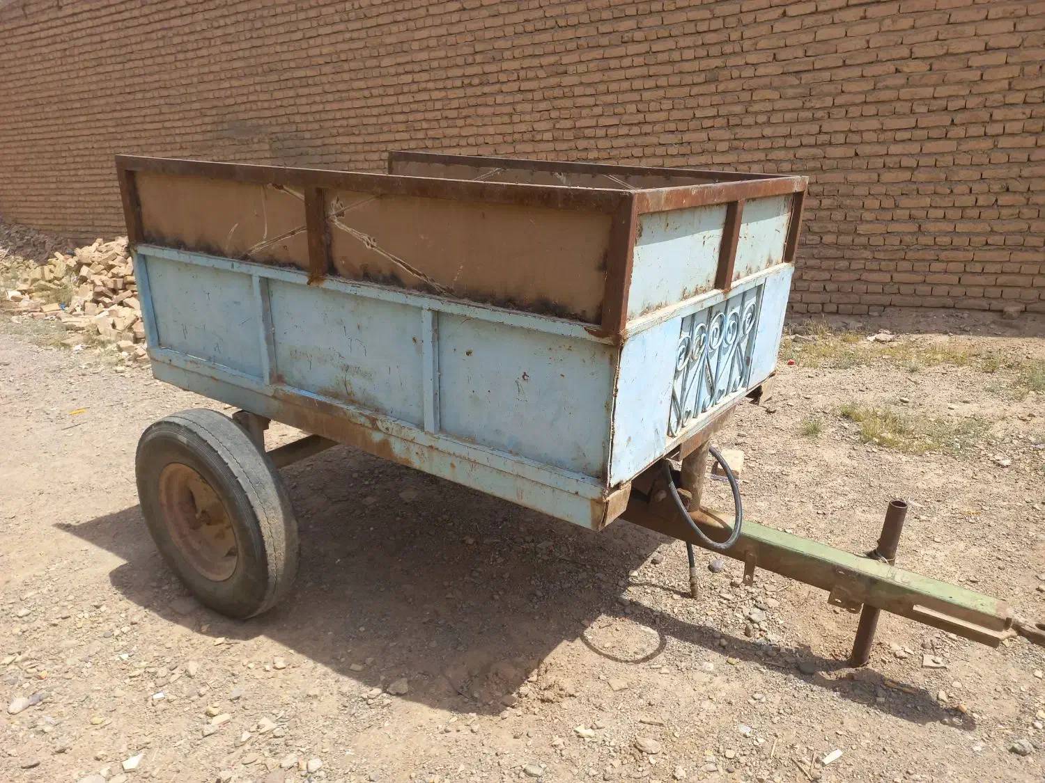 تریلی تراکتوری کمپرسی باجک ده تنی|خودرو سنگین|خواف, |دیوار