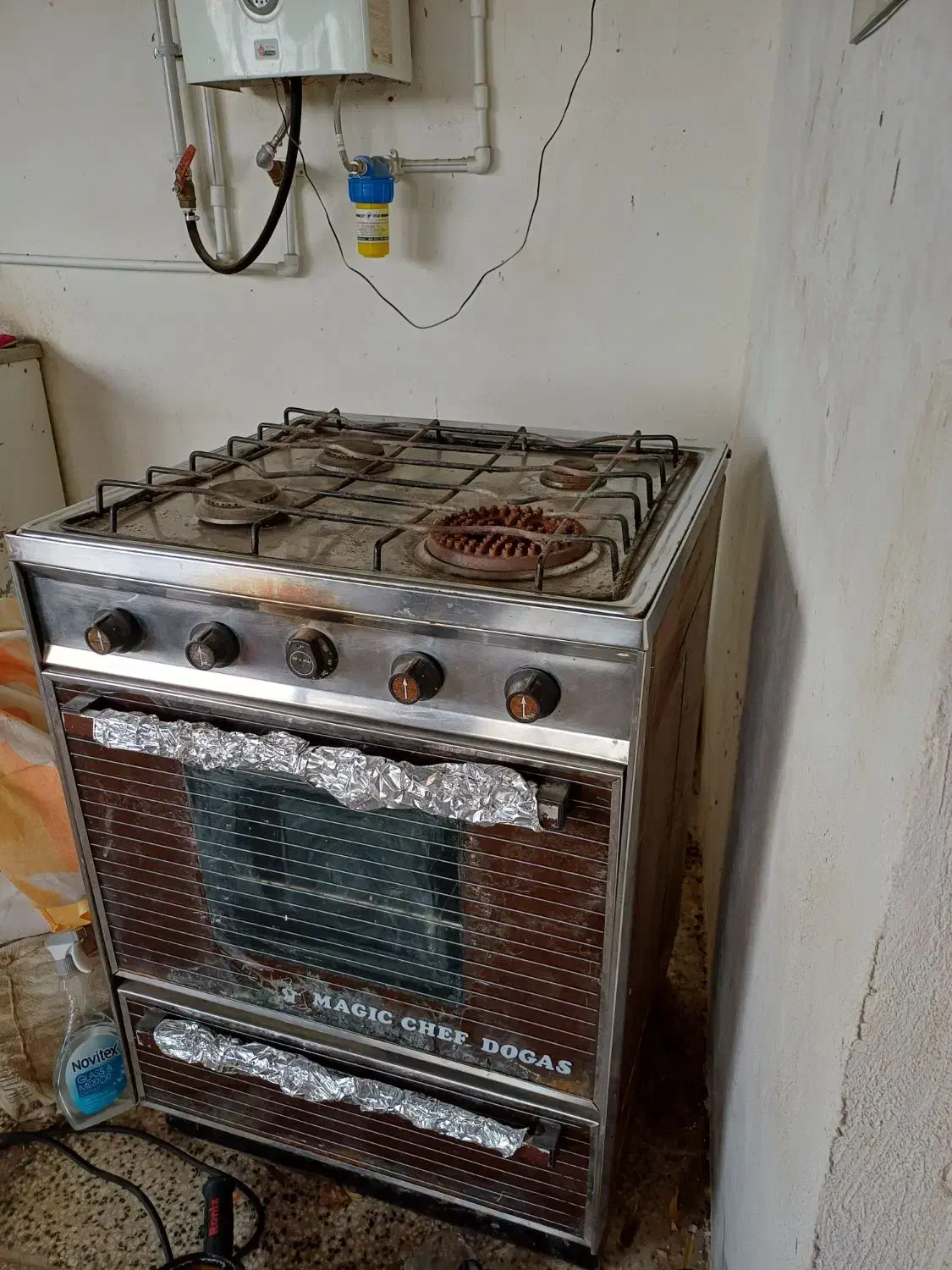 گاز آشپزی ۴شعله مارک(ماژیک شف)|اجاق گاز و لوازم برقی پختوپز|گرگان, |دیوار