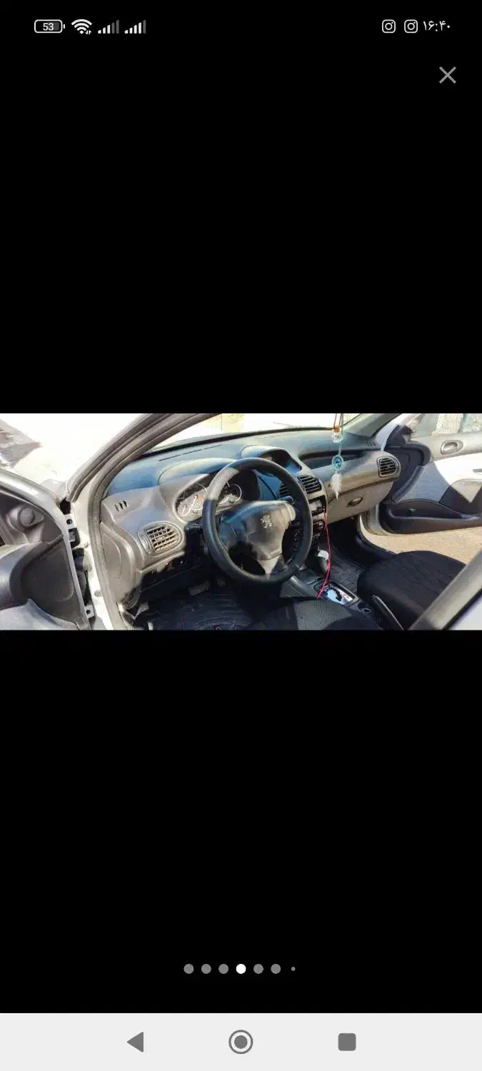 206 sd موتور بزرگ تیو فایو|خودرو سواری و وانت|تاکستان, |دیوار