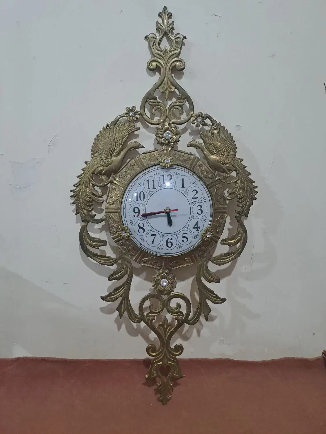 ساعت دیواری برنزی|ساعت دیواری و تزئینی|اهر, |دیوار