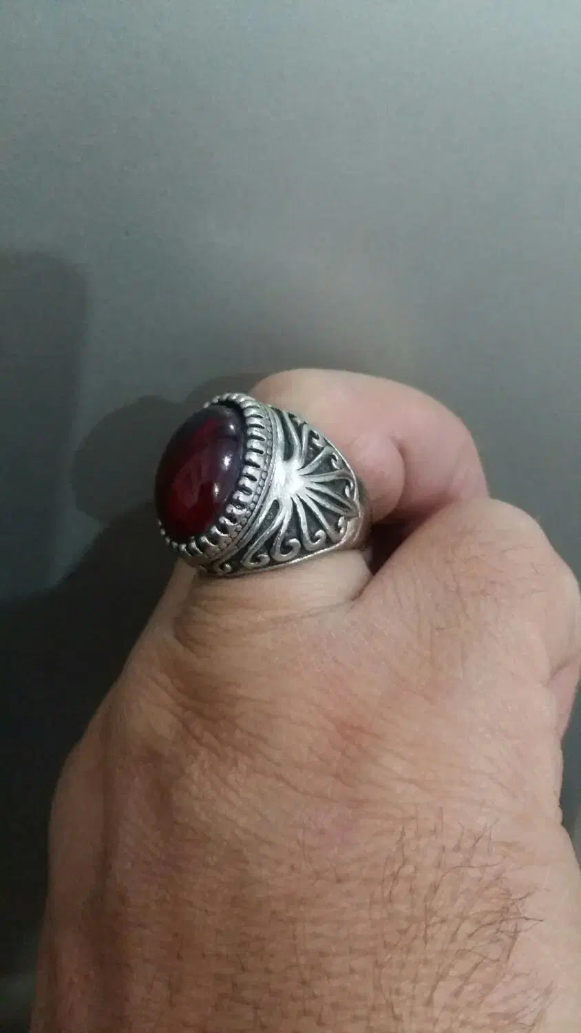 انگشترنقره یاقوت سرخ|جواهرات|تبریز, |دیوار