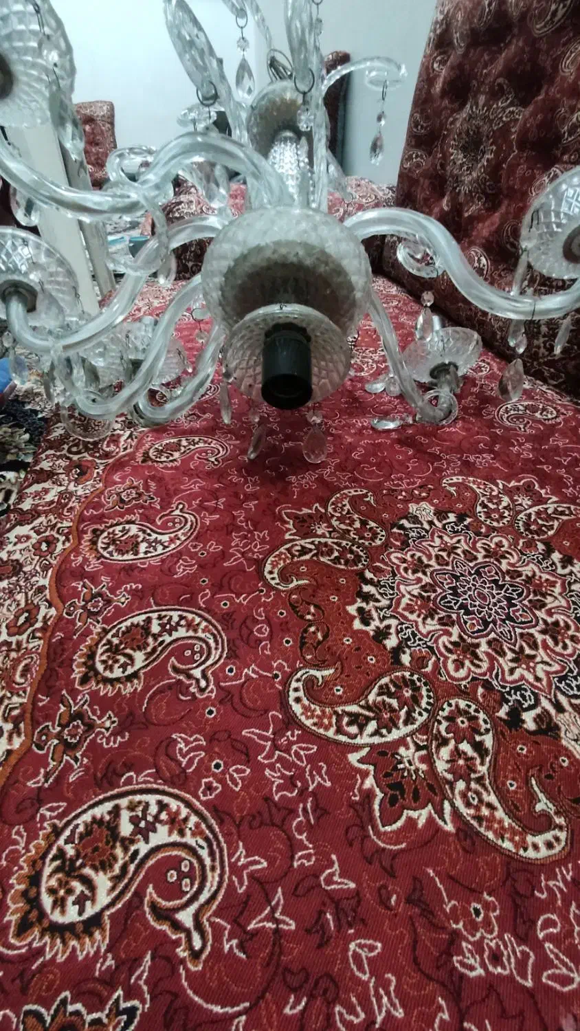 یک جفت لوستر|لوستر و چراغ آویز|سبزوار, امیر کبیر|دیوار