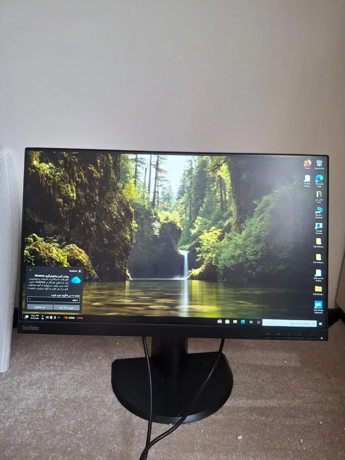 مانیتور lenovo p24q10 گرید A++|قطعات و لوازم جانبی رایانه|تهران, سازمان برنامه شمالی|دیوار