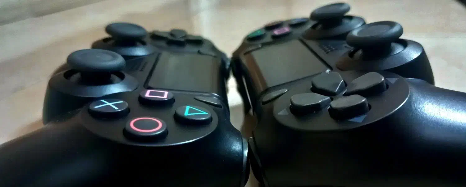 دوعدد دسته ps4|کنسول، بازی ویدئویی و آنلاین|ملایر, |دیوار