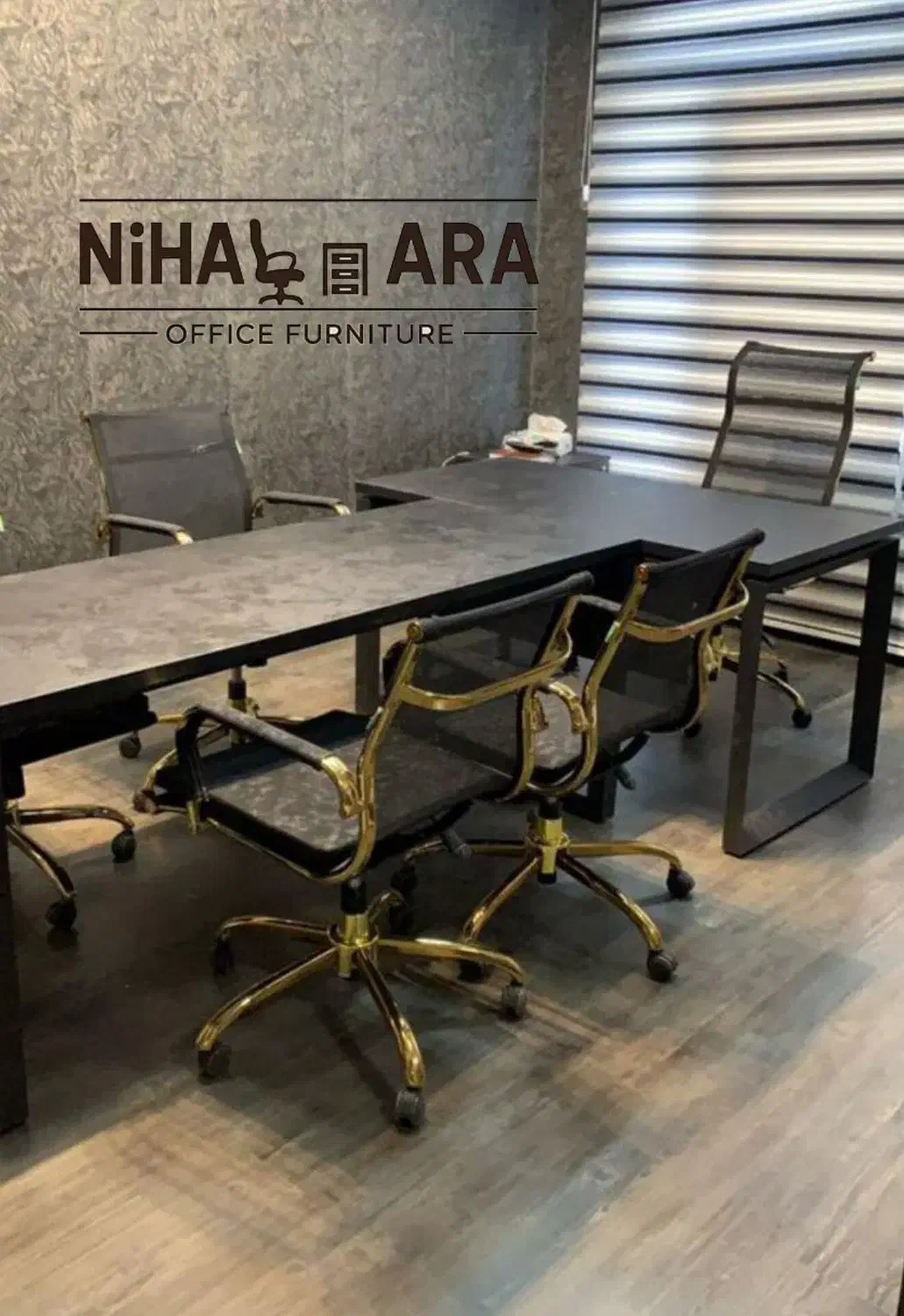 میزصندلی مبل اداری کنفرانس بزرگ‌ کتابخانه فلزی شلف|مبلمان اداری|کرج, خرمدشت|دیوار