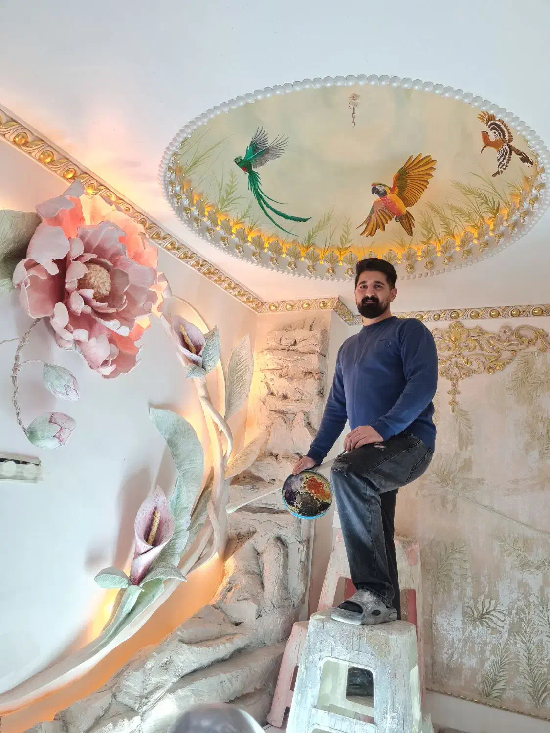 پتینه کاری و نقاشی وگچبری تخصصی|خدمات پیشه و مهارت|تهران, تهرانپارس شرقی|دیوار