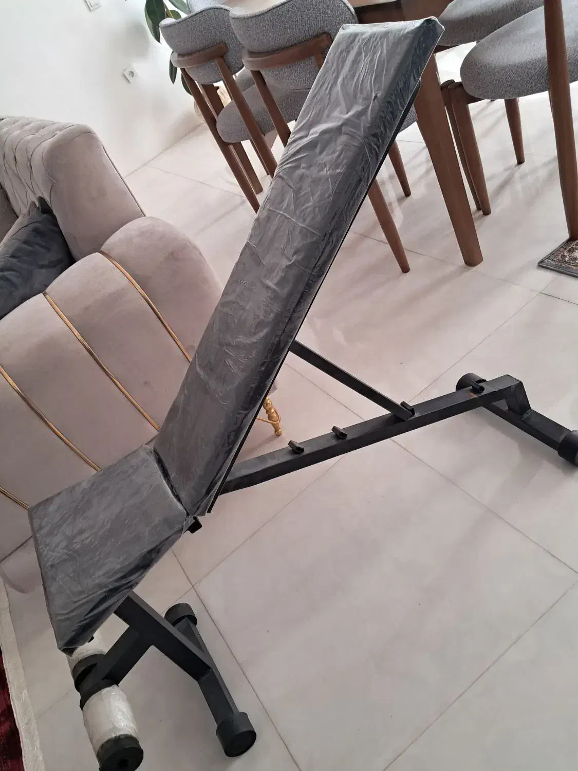 میز بدنسازی و دمبل|تجهیزات ورزشی|شیروان (خراسان), |دیوار