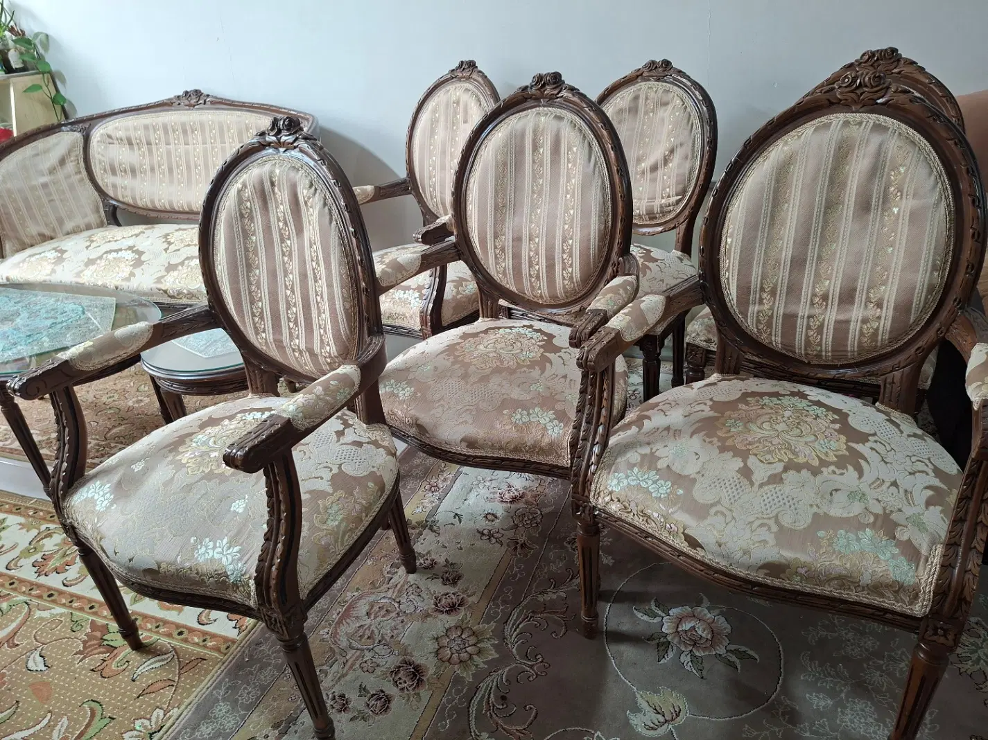 مبل استیل ۸ نفره|مبلمان خانگی و میز عسلی|تهران, شهرک گلها|دیوار