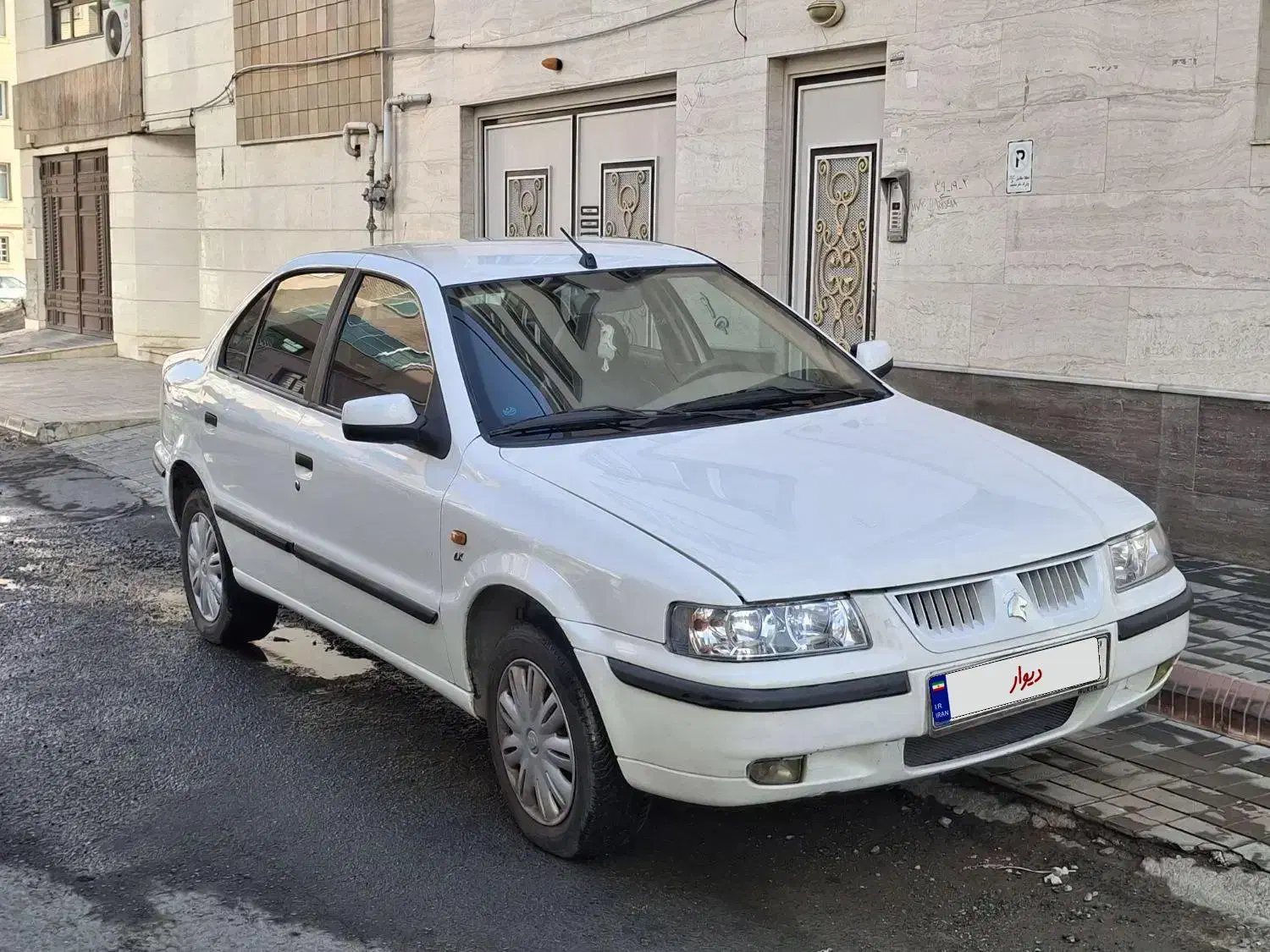 سمند سفید ۹۳LX|خودرو سواری و وانت|سنندج, |دیوار