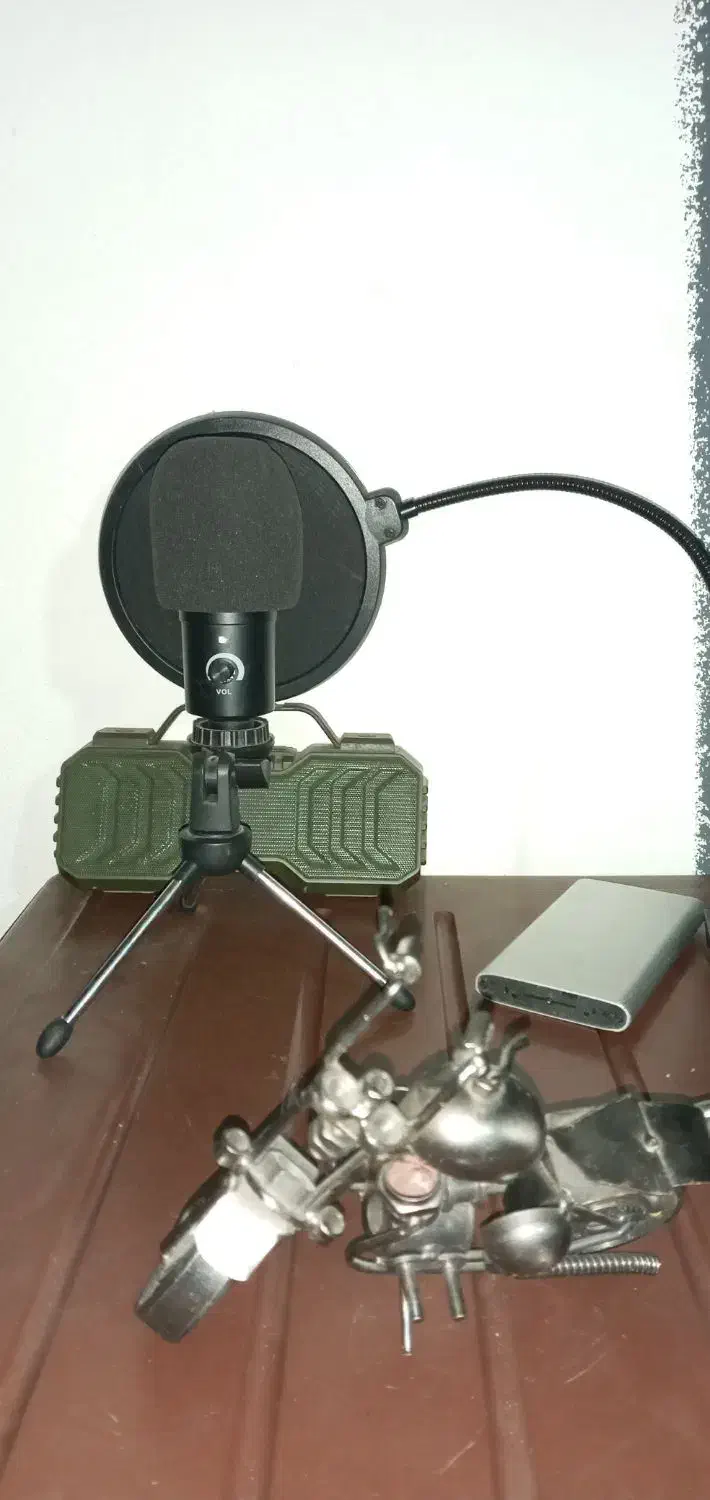 میکروفون وپاپ فیلتر (بندر انزلی)|سیستم صوتی خانگی|تولم شهر, |دیوار