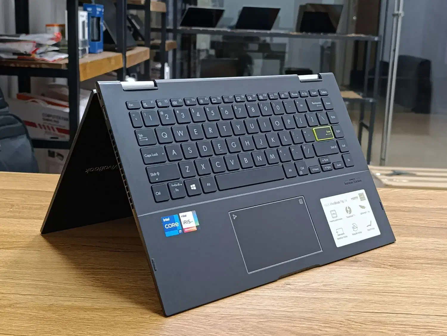 لپ تاپ Asus vivobook filp 14 پردازنده i7 نسل 11|رایانه همراه|مشهد, کوثر|دیوار