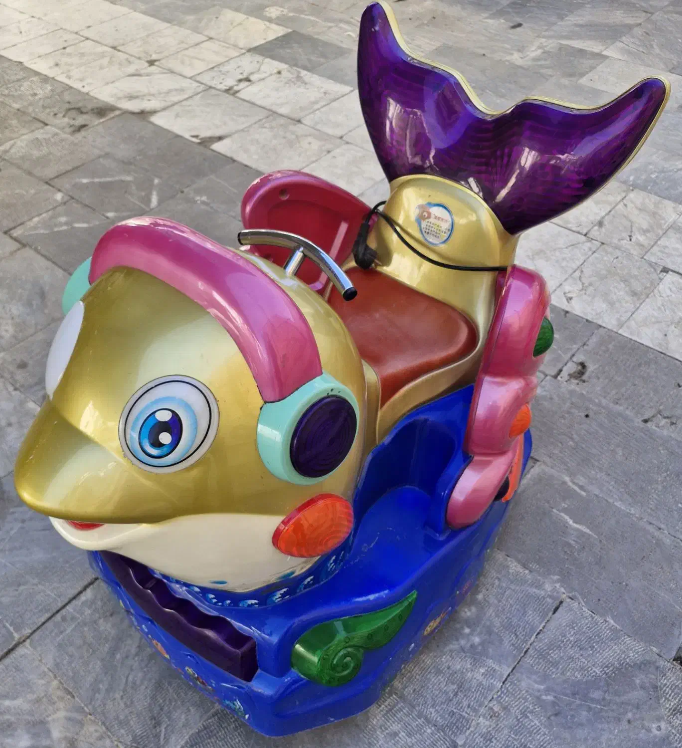 فروش تکان دهنده موزیکال دلفین، سالم|اسباببازی|اردبیل, |دیوار