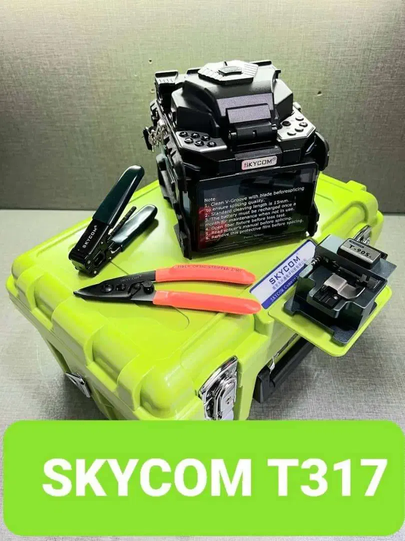 فیبر فیوژن اسکای کام 6 موتوره مدل  SKYCOM T-317|مودم و تجهیزات شبکه|تهران, ایران|دیوار