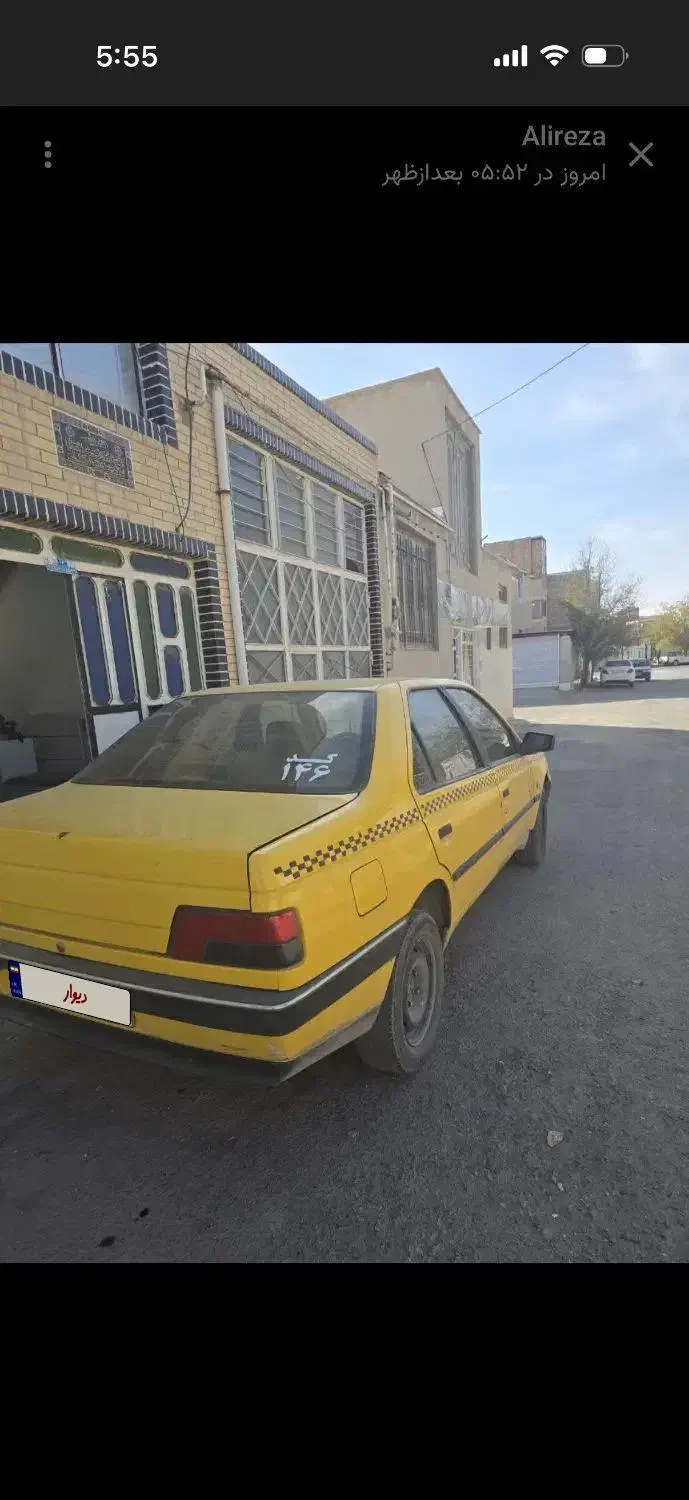 پژو ۴۰۵ تاکسی|خودرو سواری و وانت|شهر بابک, |دیوار