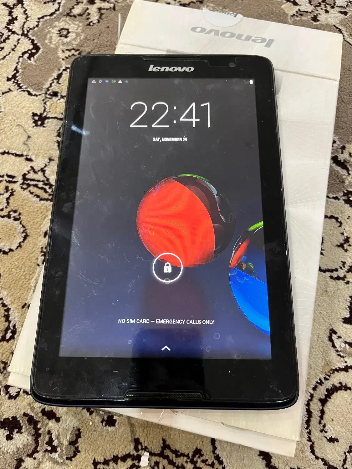 تبلت لنوو کاملا سالم با جعبه|تبلت|شیراز, فرهنگ شهر|دیوار