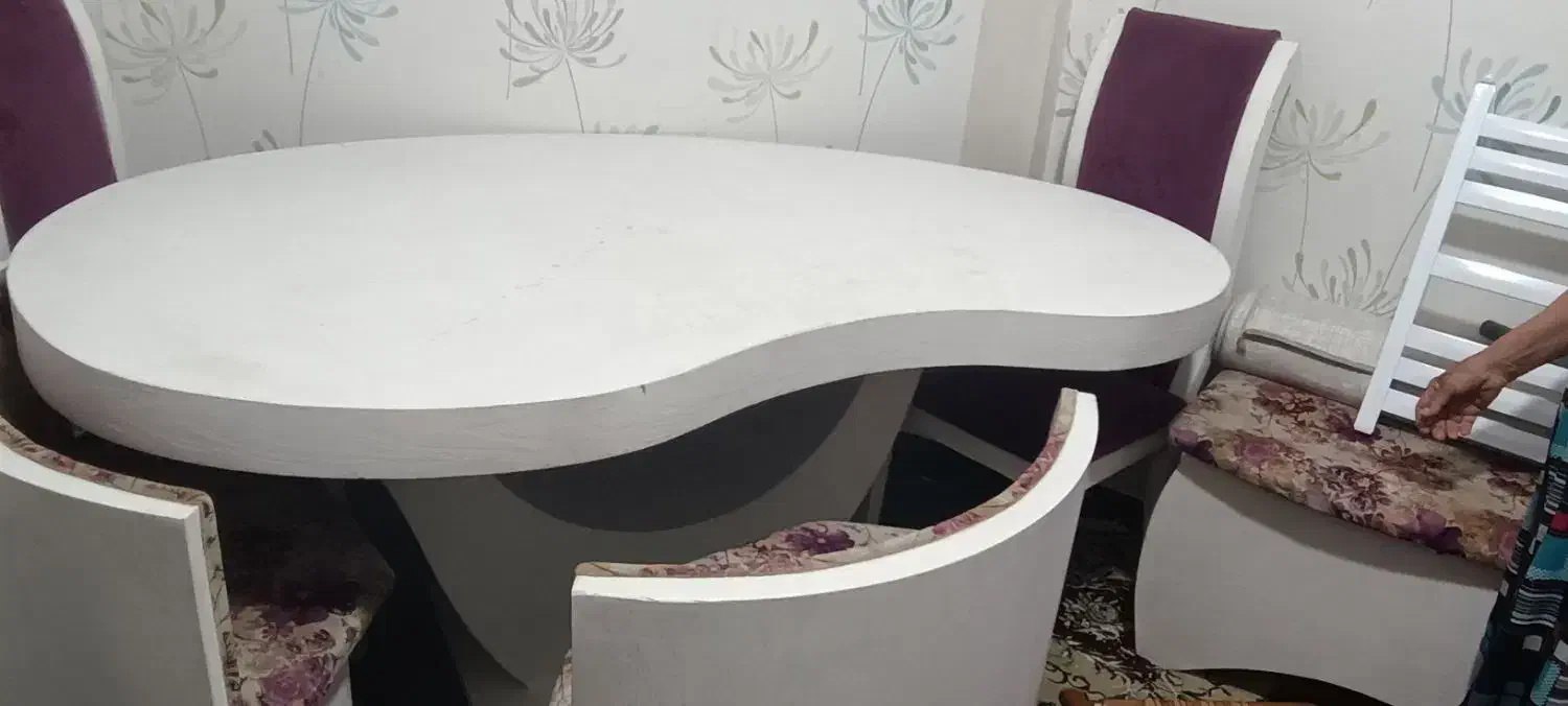 میز ناهار خوری ۶ نفره|میز و صندلی غذاخوری|شیراز, شهرک گلستان|دیوار