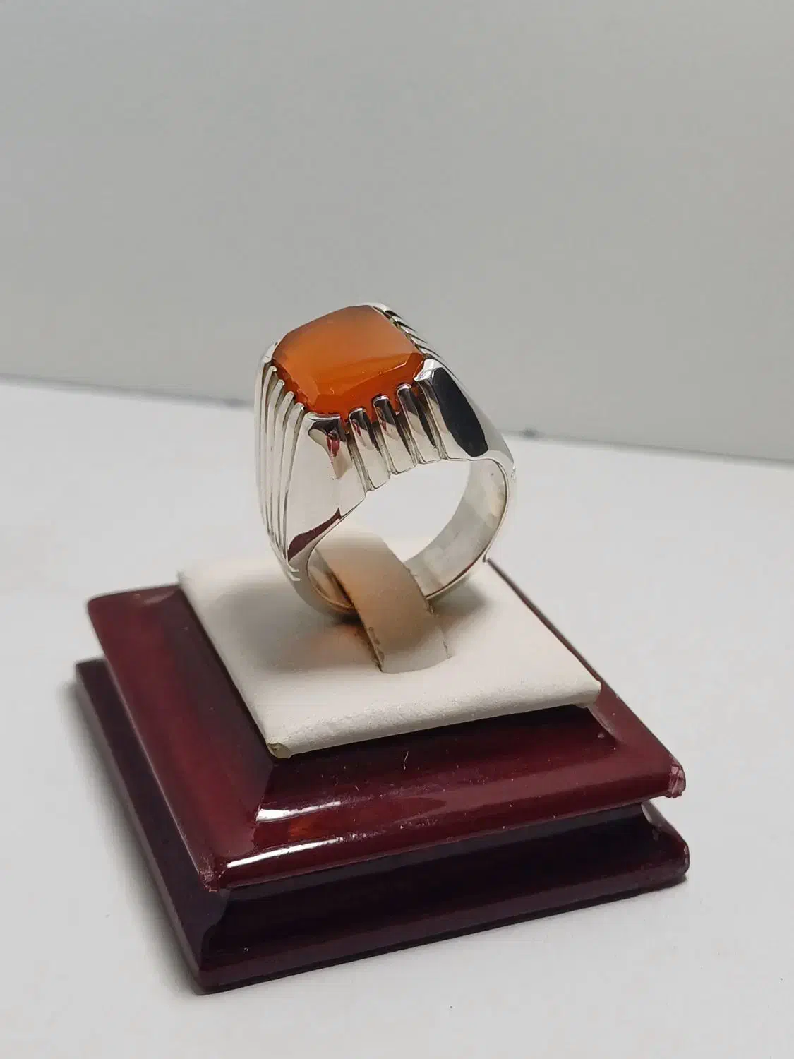 انگشتر نقره عقیق یمن|جواهرات|قم, شاه سید علی|دیوار