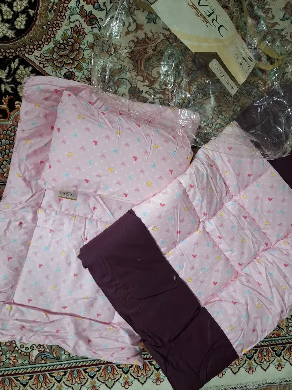 سرویس خواب نوزاد|رختخواب، بالش، پتو|مشهد, آیت الله کاشانی|دیوار