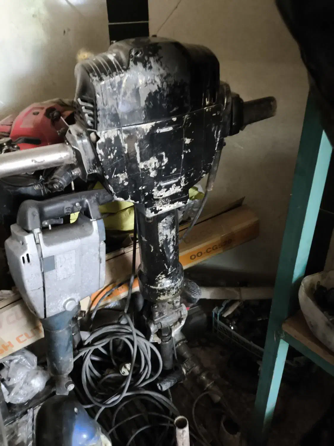 چکش 30 کمپکتور موتور دیزل تک ویبراتور روبین|ابزارآلات|هشتگرد, شهرک بعثت|دیوار