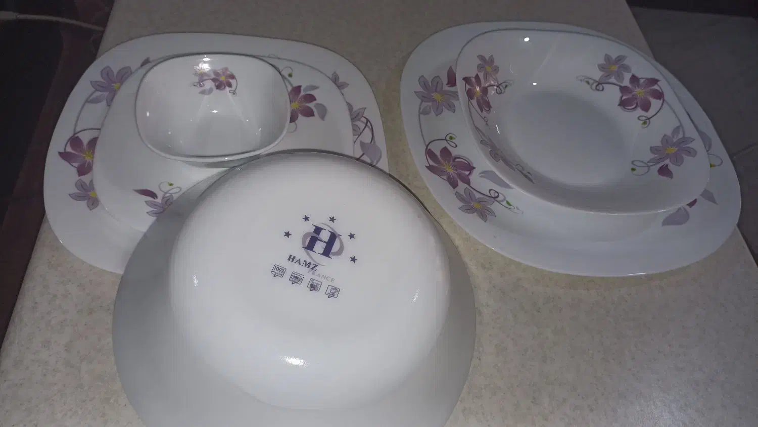 سرویس آرکوپال ۲ دست،فرانسه اصل|ظروف سرو و پذیرایی|مشکین‌دشت, |دیوار