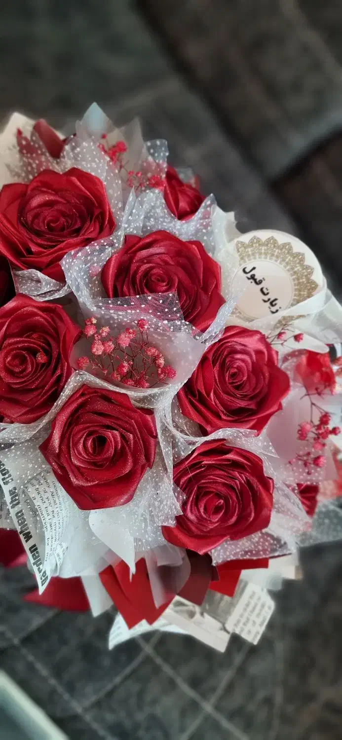 گل ربانی گل ماندگار|گل مصنوعی|اصفهان, خواجه عمید|دیوار