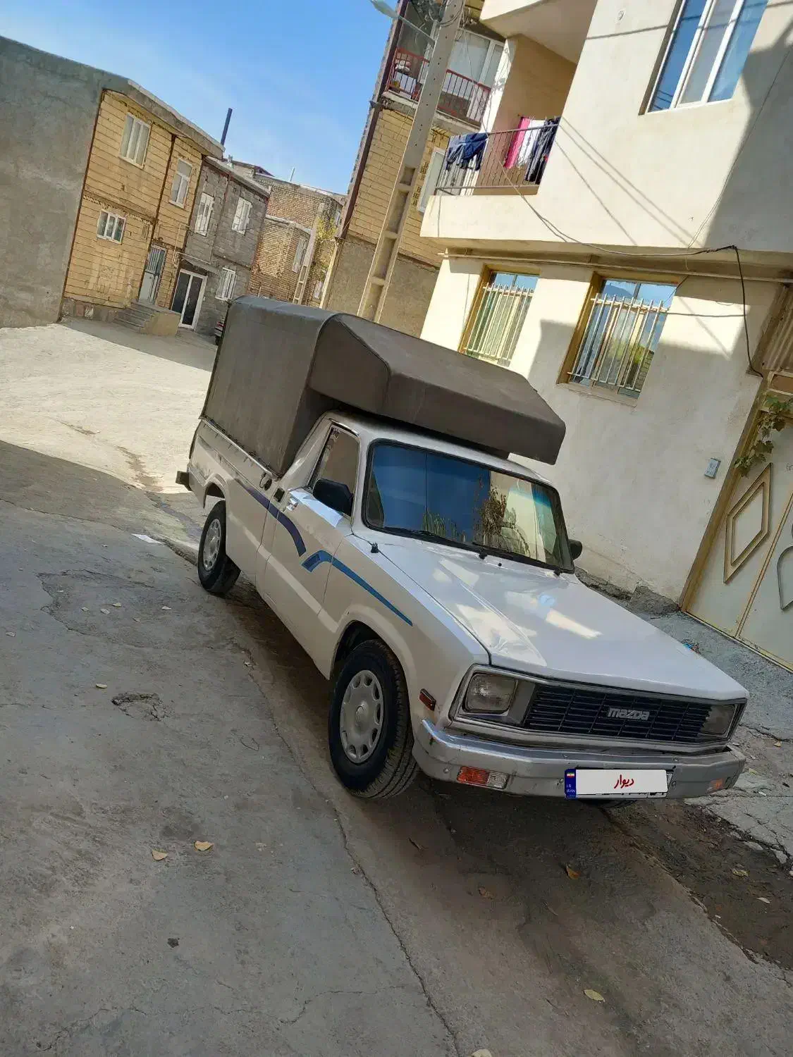 مزدا 2000 سفید فابریک داخل کرم|خودرو سواری و وانت|سنندج, |دیوار