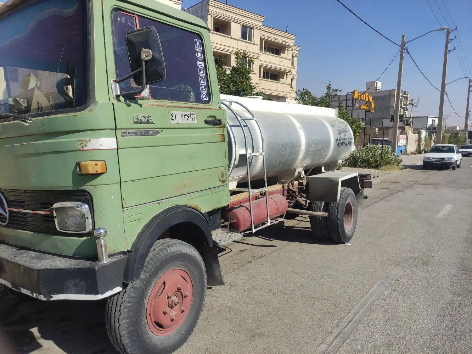 خاور مدل 808مدل 63تانکر آب|خودرو سنگین|شیراز, حومه شیراز|دیوار