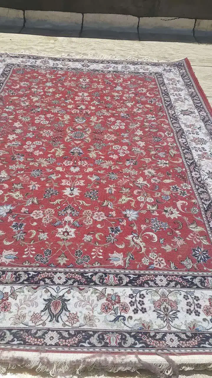 فرش دستبافت۹متری جفت|فرش|اردکان, |دیوار