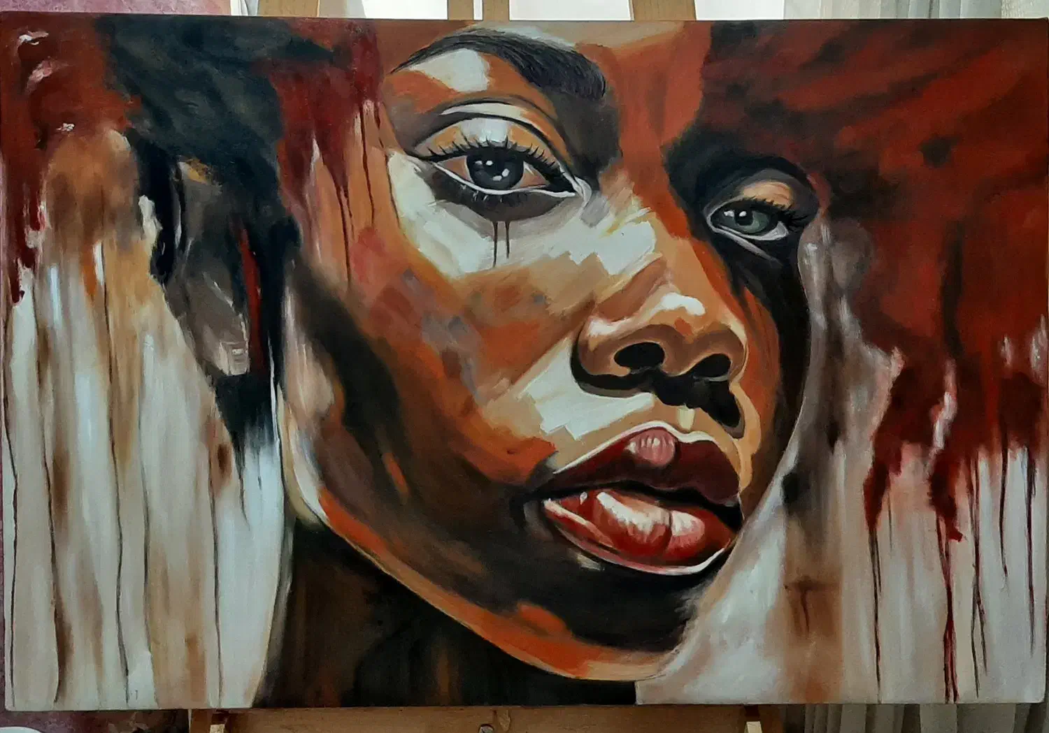 سفارش نقاشی پرتره، تابلو دکوراتیو و طراحی چهره|تابلو، نقاشی، عکس|کرمان, |دیوار