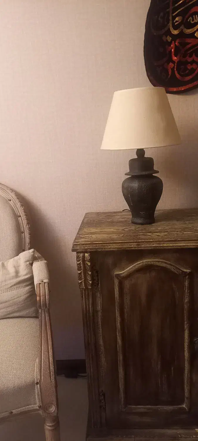 آباژور پتینه قهوه ای|چراغ خواب و آباژور|مشهد, آبکوه|دیوار