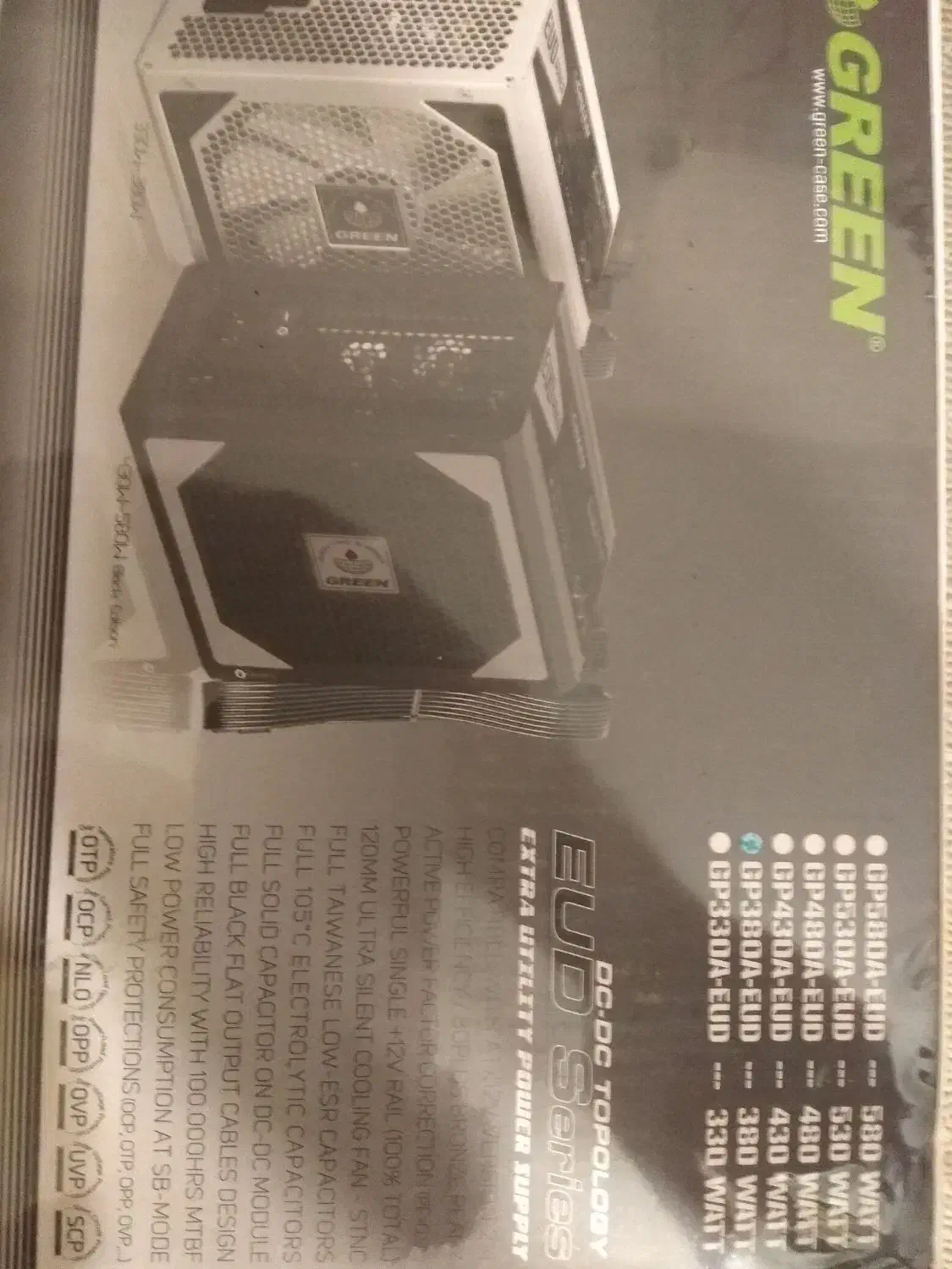 کارت گرافیکGt710 2g ddr5پاور380گرین|قطعات و لوازم جانبی رایانه|شیراز, دشت چنار|دیوار