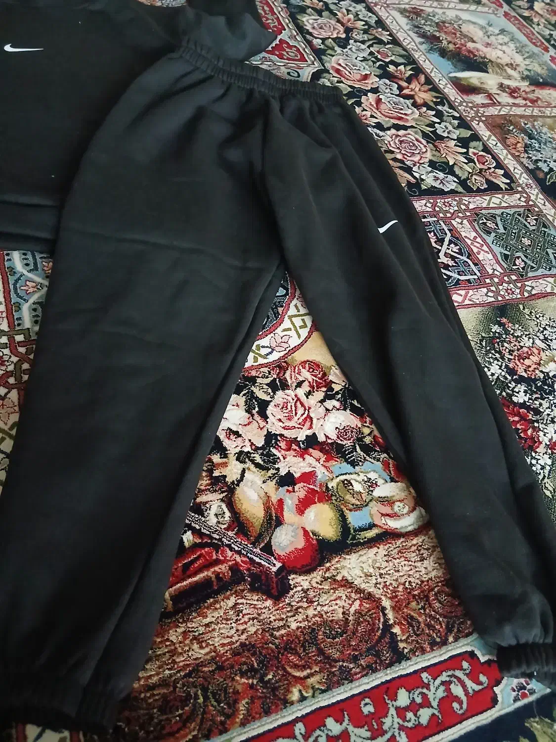 ی دست ست هودی مشکی سایز ۳۸ و۳۹|لباس|فردوسیه, |دیوار