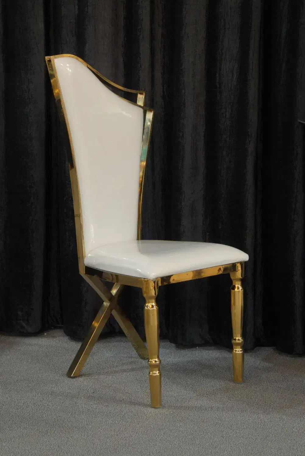 صندلی تالاری فلزی مدل کوئین/آبکاری pvd|عمده‌فروشی|ری, علایین|دیوار