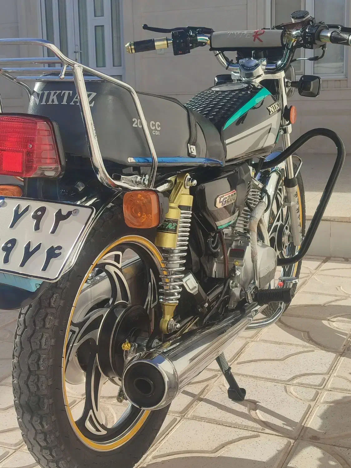 نیکتار 200cc|موتورسیکلت|قائن, |دیوار