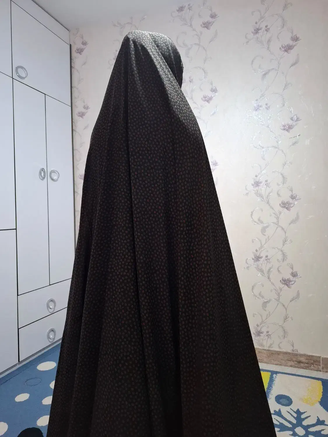 چادر رنگی مجلسی|لباس|تهران, مینابی|دیوار