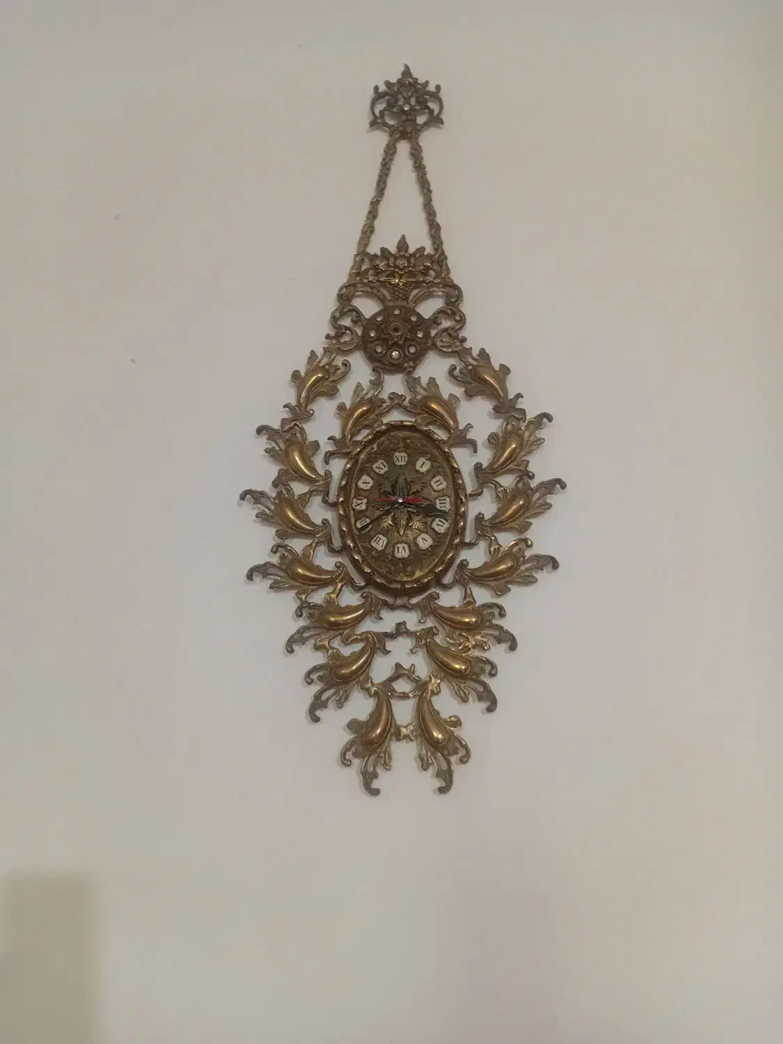 ساعت برنز سماور برنز|صنایع دستی و سایر لوازم تزئینی|میانه, |دیوار