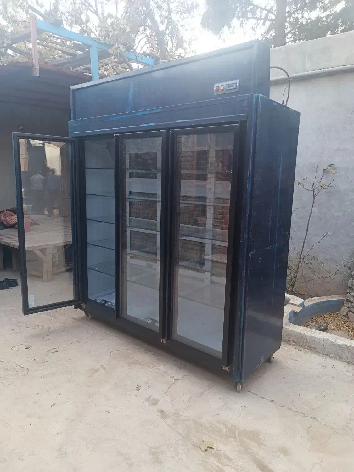 یخچال ایستاده فروشگاهی   تمام استیل نو|فروشگاه و مغازه|چهاردانگه (تهران), |دیوار