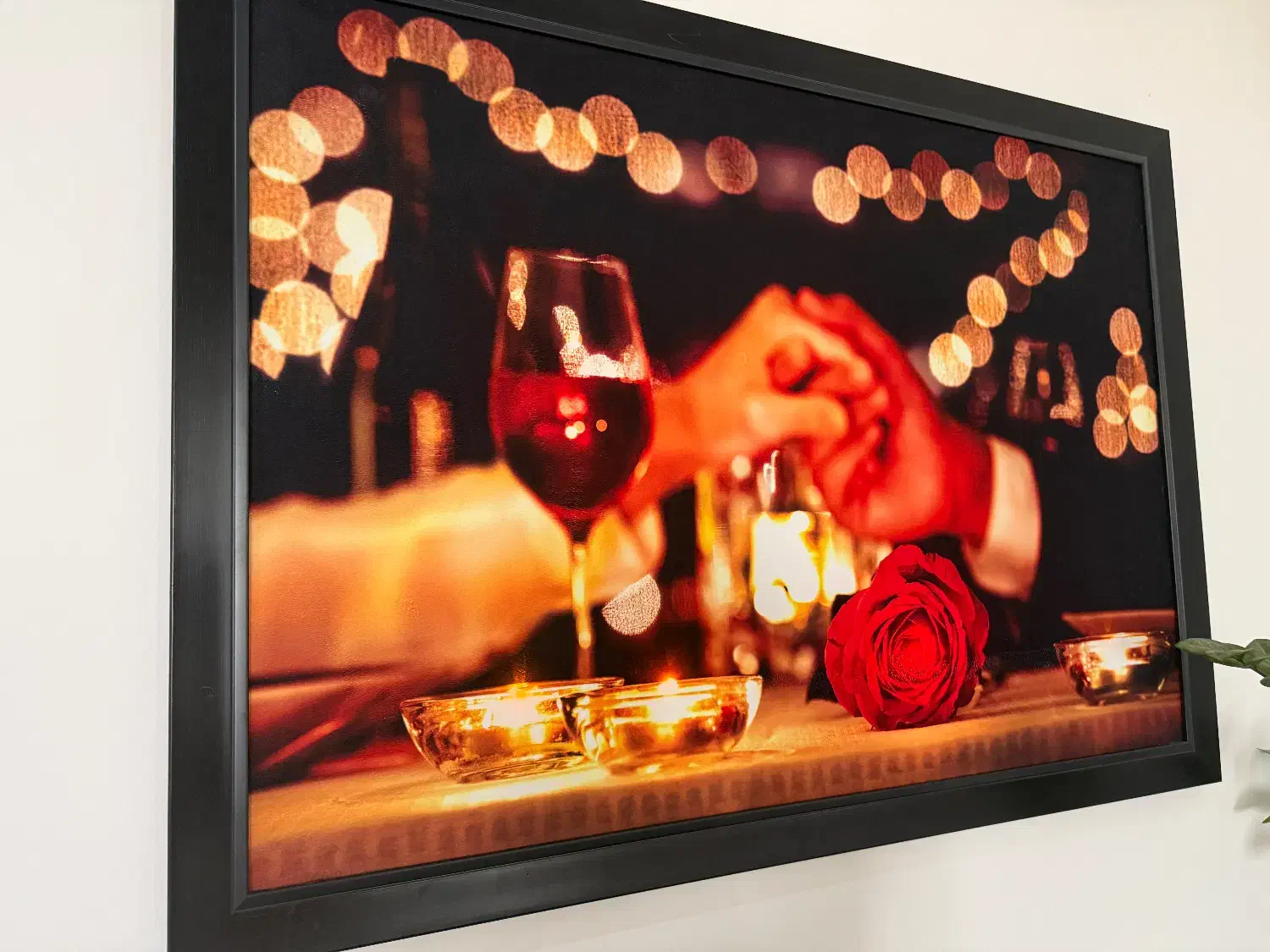 قاب تابلو زیبا چراغ دار باطری میخوره برق وصل میشه|تابلو، نقاشی، عکس|مشهد, هفت تیر (آب و برق)|دیوار