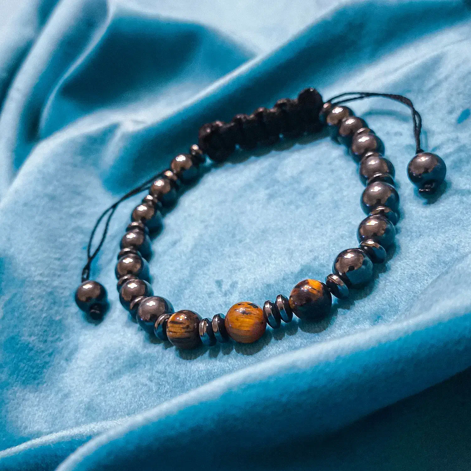 دستبند کلاسیک حدید و چشم ببر|جواهرات|تهران, عباس‌آباد|دیوار