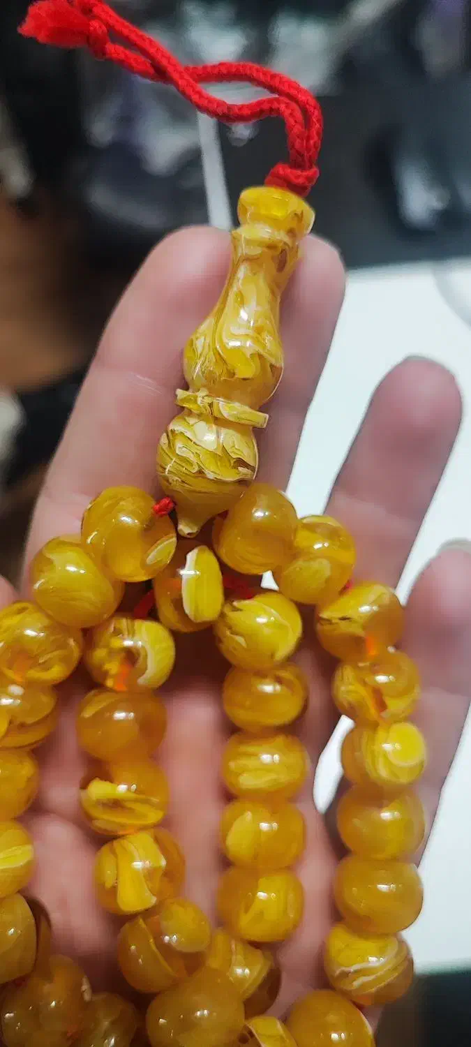 کهربا 33 عددی|کلکسیون اشیاء عتیقه|نقده, |دیوار