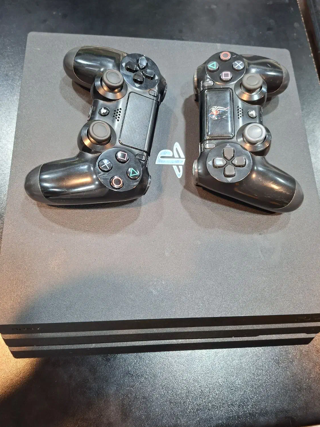 ps4 pro دو دسته ۱ ترا|کنسول، بازی ویدئویی و آنلاین|اهواز, نادری|دیوار