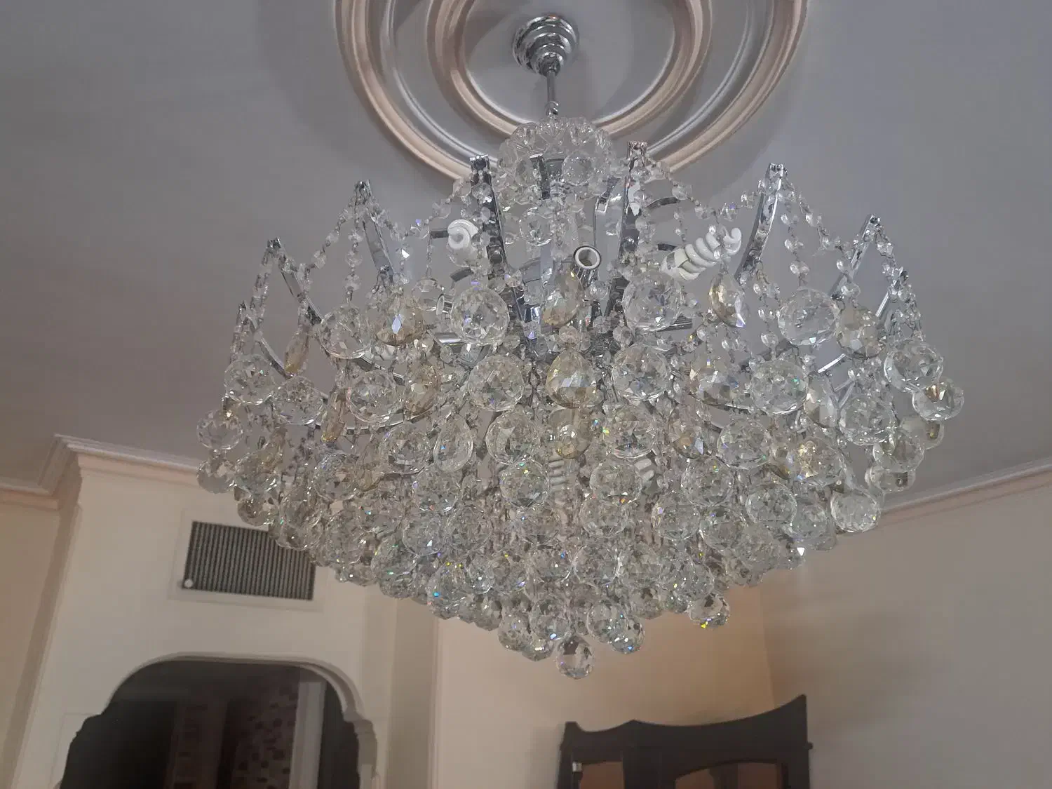 لوسترکریستال|لوستر و چراغ آویز|تهران, استخر|دیوار