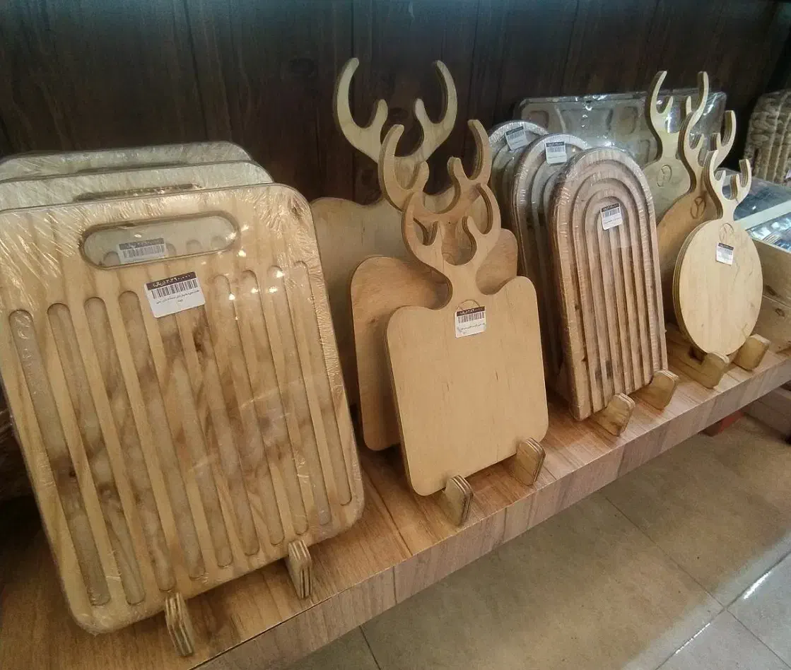 ظروف چوبی|ظروف سرو و پذیرایی|اهواز, بهارستان|دیوار