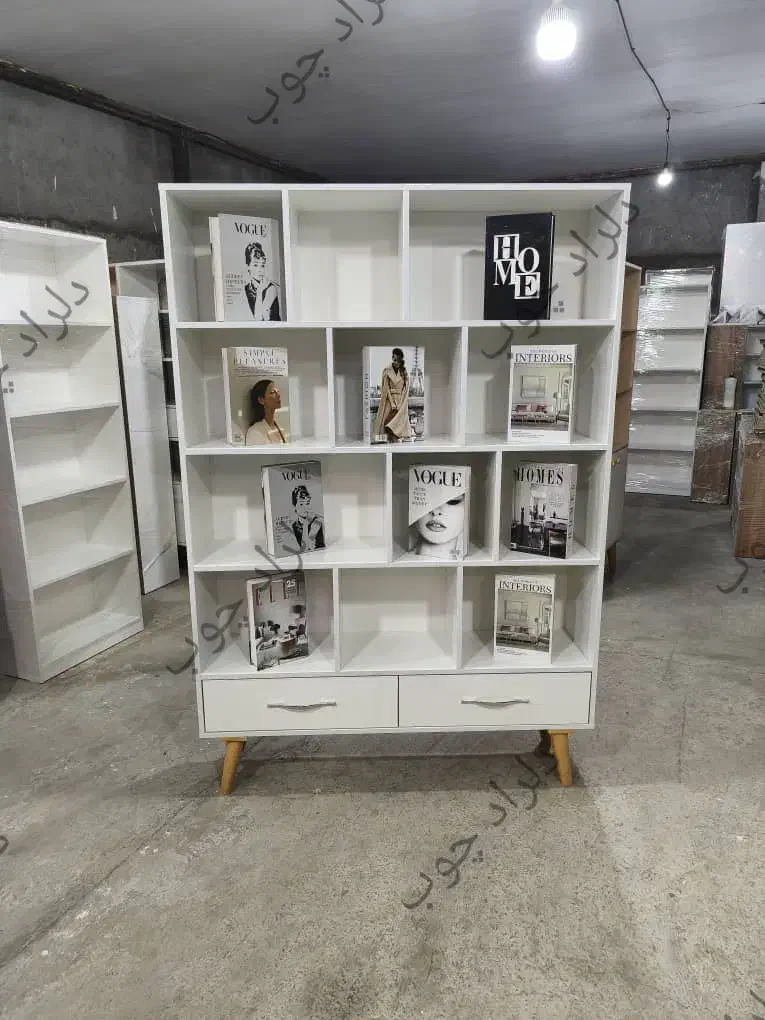 کتابخانه قفسه مدل ونوس|کتابخانه، شلف، قفسه‌های دیواری|تهران, سازمان آب|دیوار