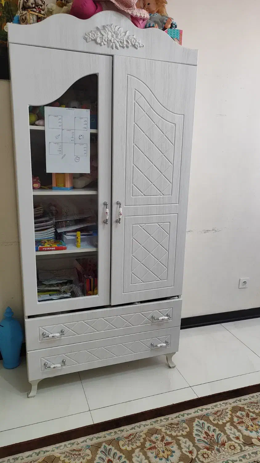 سرویس خواب نوجوان همراه تشک|تخت و سرویس خواب|پردیس, فاز ۲|دیوار