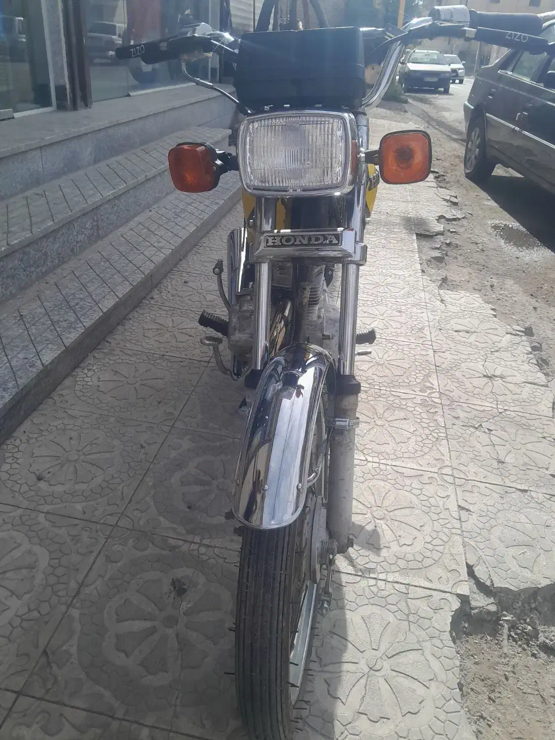 موتور قدیم پلاک|موتورسیکلت|مراغه, |دیوار